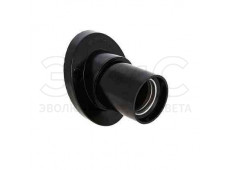 Патрон настенный Е27 карболитовый черный Патрон настенный Е27 карболитовый черный